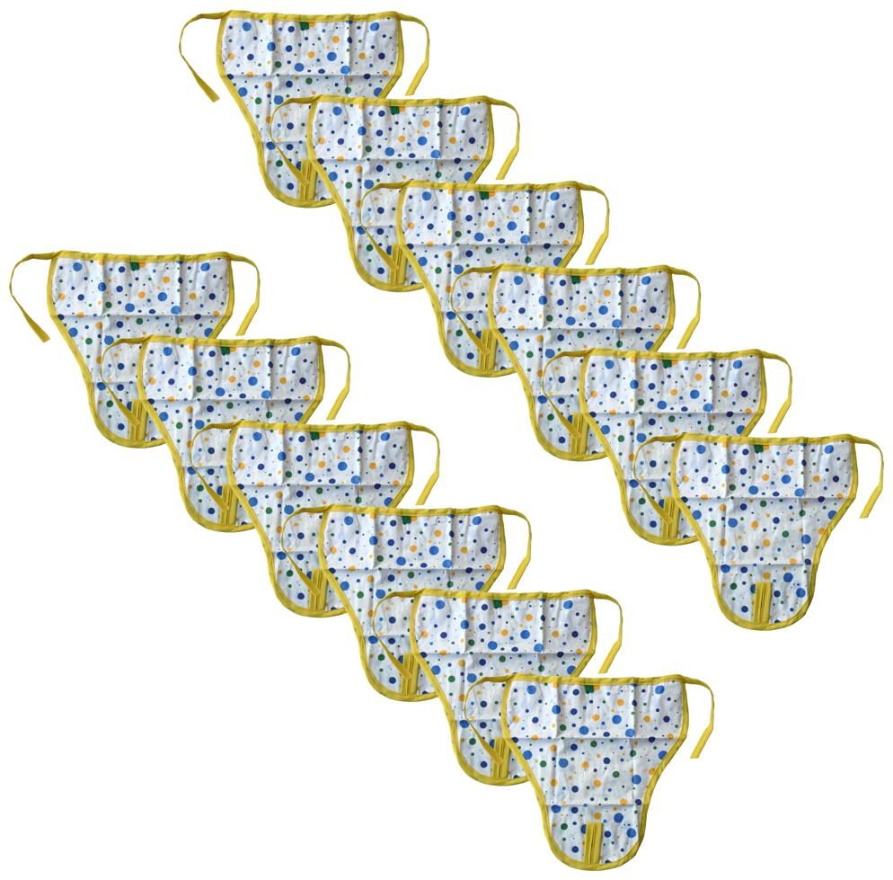 

Srim Double Layer Cotton Nappy Langot (Pack of 12)