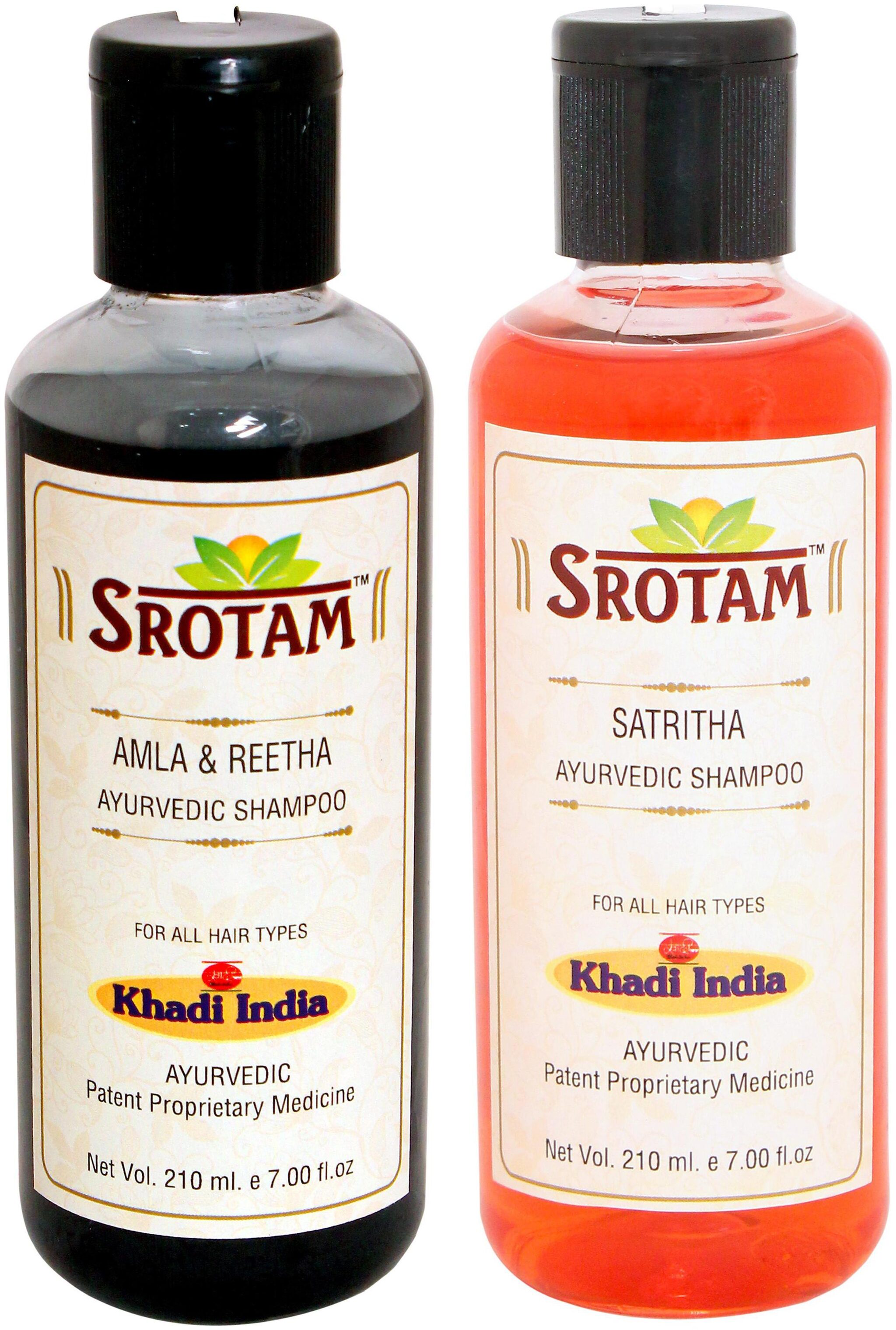 

SROTAM A mla Reetha Shampoo AND Satritha Shampoo- ( Set of 2 Bottle Each 210 ml)