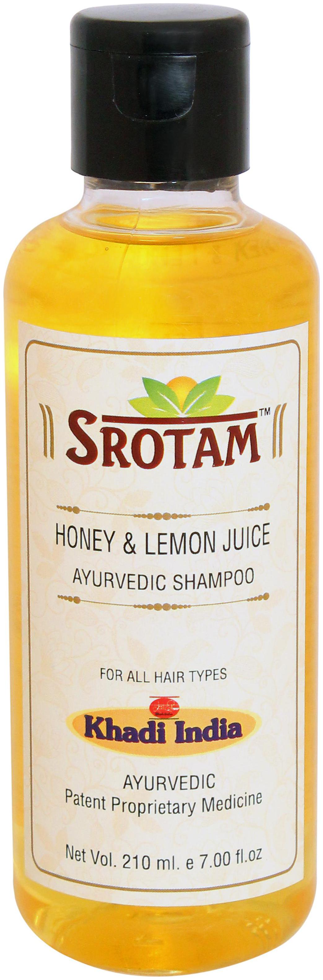 

Srotam Honey Lemon Juice Shampoo (Pack of 1 ) 210 ml