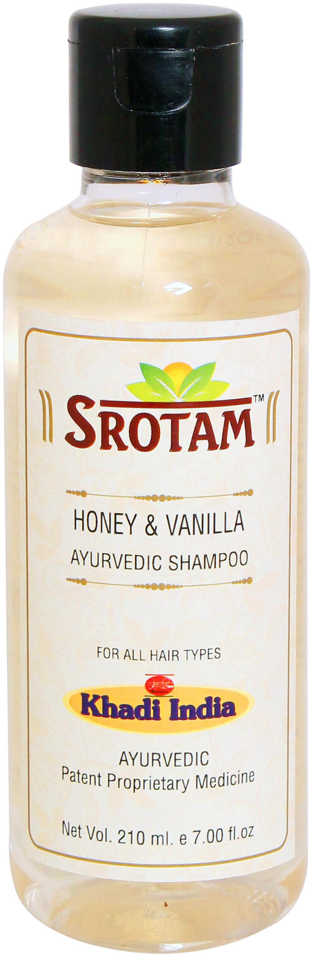 

Srotam Honey Vanilla Shampoo (Pack of 1 ) 210 ml