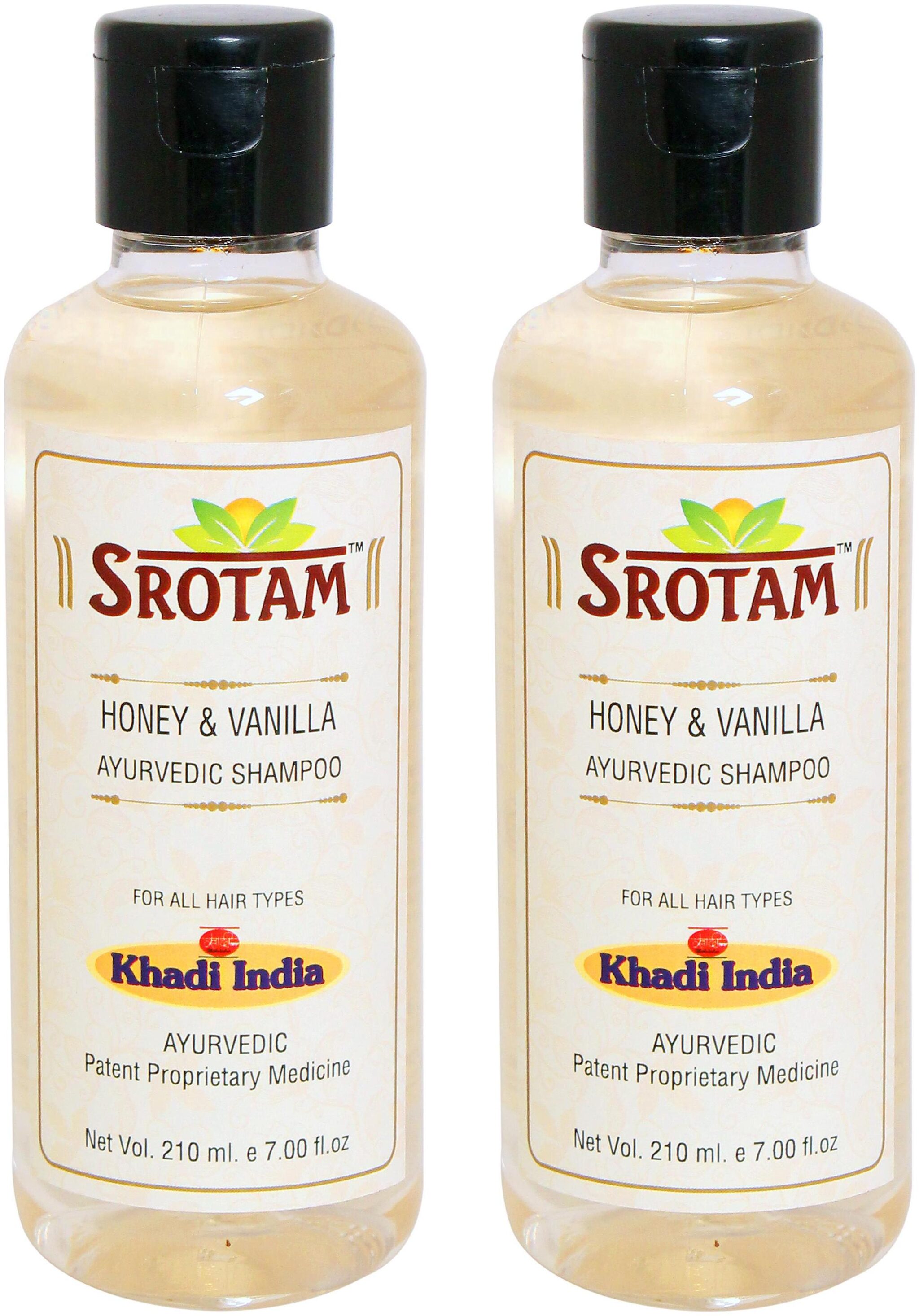 

Srotam Honey Vanilla Shampoo (Pack of 2 ) 420 ml