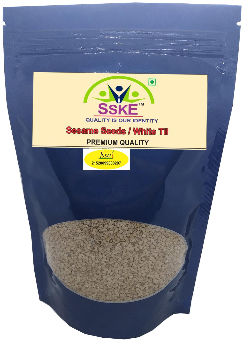 

SSKE Sesame Seed Safed Til 200g (Pack Of 2)