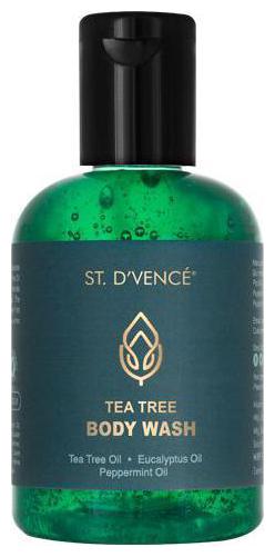 

ST D VENCE Bath Body Wash - Pure Natural Antifungal Tea Tree 100 ml