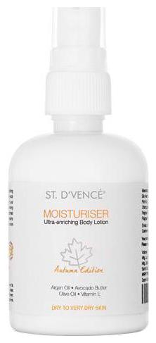 

ST D VENCE Body Lotion - With Argan Oil Avocado Butter For Very Dry Skin Autumn Edition 100 ml
