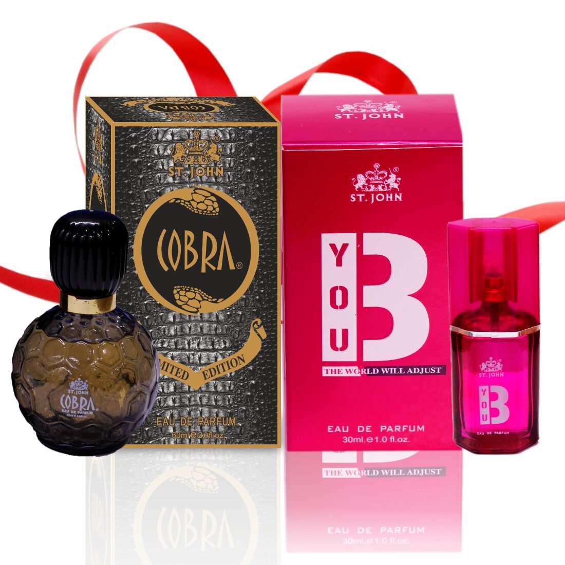 

ST-JOHN Perfume Gift Set Cobra 60ml YOU B 30 ml (PACK of 2)