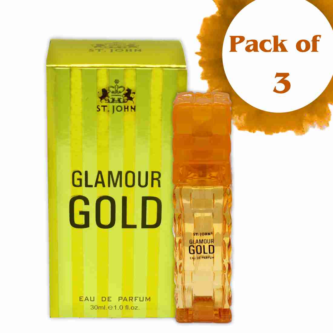 

ST-JOHN Perfume GLAMOUR GOLD 30 ml (Pack of 3)