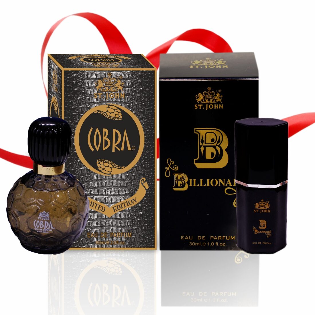 

ST-JOHN Perfume Gift Set Cobra 60ml B BILLIONAIR 30 ml (PACK of 2)