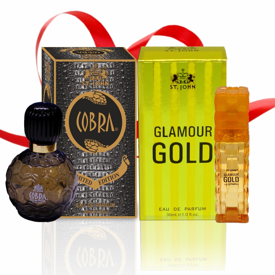 

ST-JOHN Perfume Gift Set Cobra 60ml GLAMOUR GOLD 30 ml (PACK of 2)