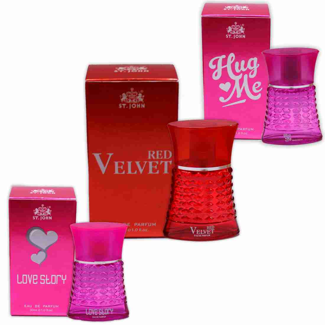 

ST-JOHN Perfume Love Story RED VELVET ESSENCE 30 ml (Pack of 3)