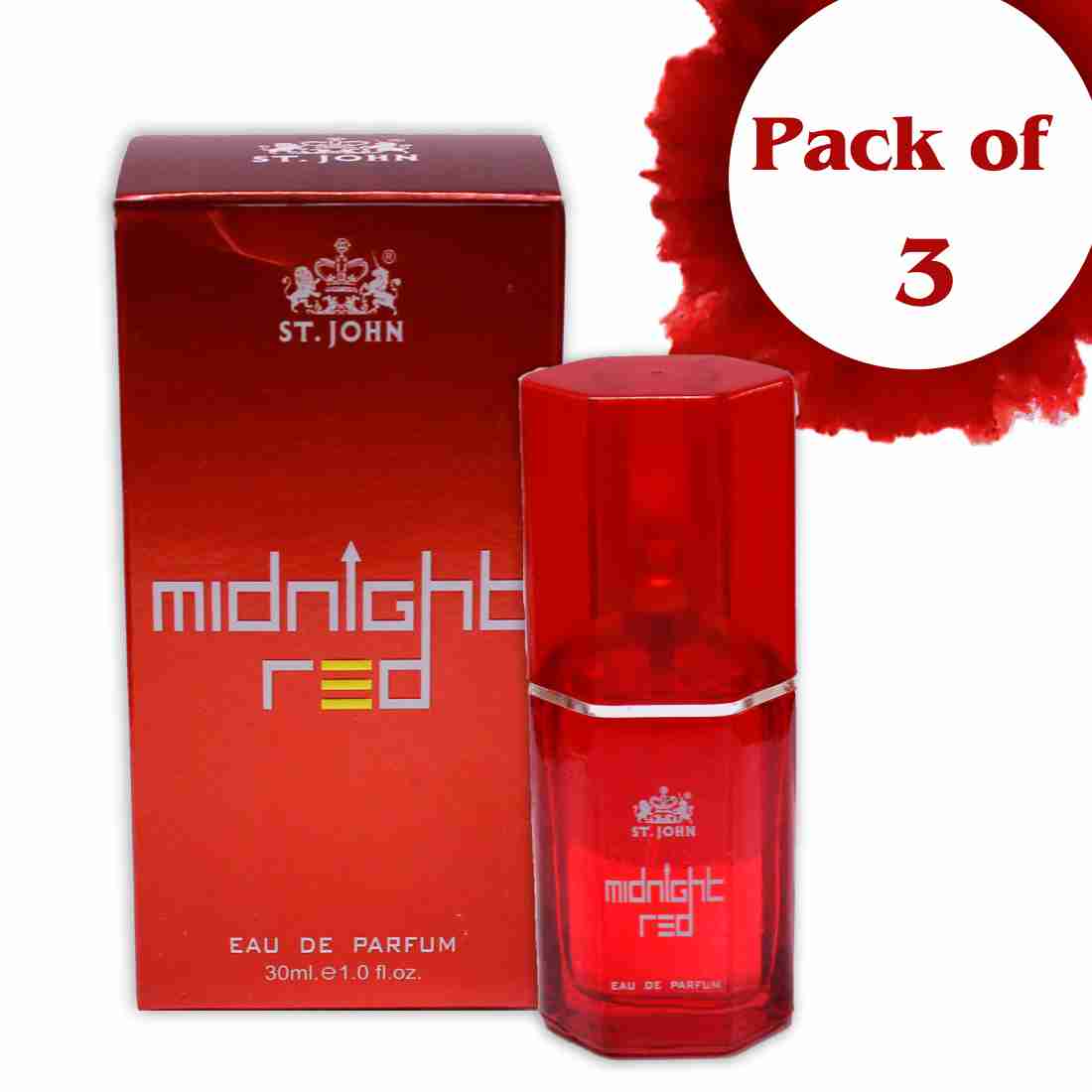 

ST-JOHN Perfume MID NIGHT 30 ml (Pack of 3)