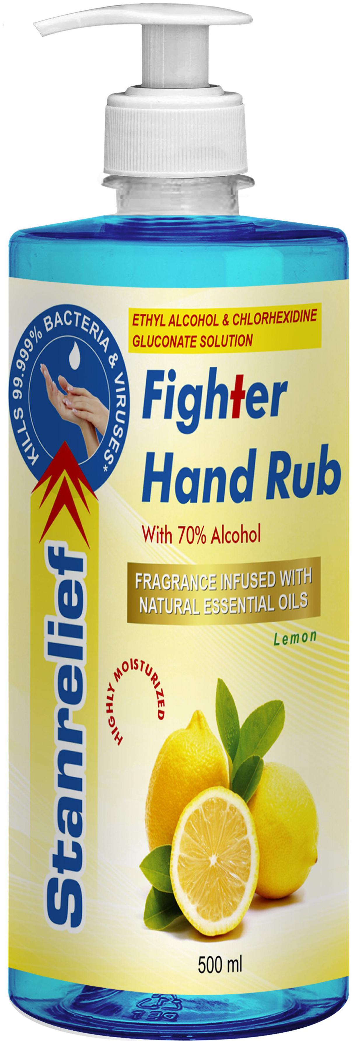 

Stanrelief Hand Rub Push pump - Lemon 500ml