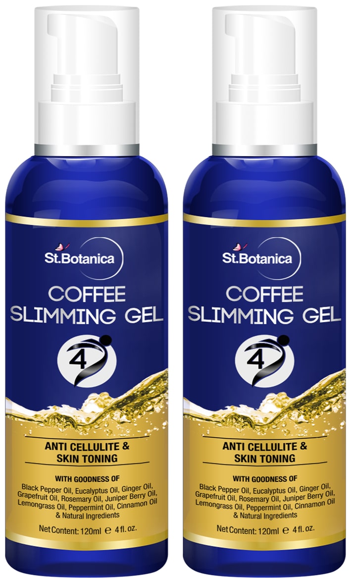 

StBotanica AntiCellulite Skin Toning Coffee Slimming Gel Cream 100ml (Pack Of 2)