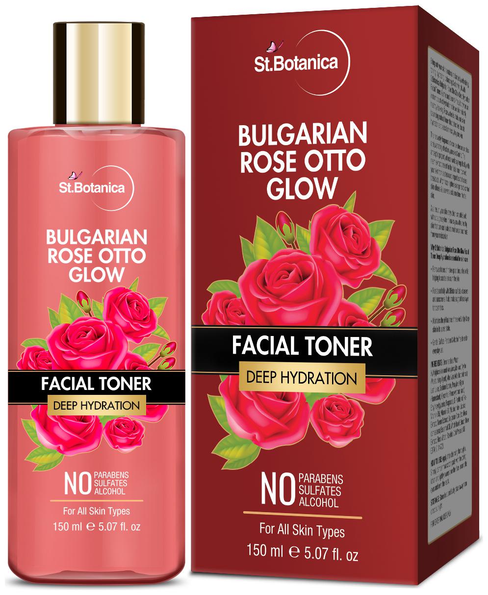 

StBotanica Bulgarian Rose Otto Glow Deep Hydration Facial Toner 150ml (Pack of 1)