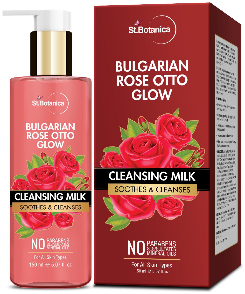 

StBotanica Bulgarian Rose Otto Glow Cleansing Milk 150ml (Pack of 1)
