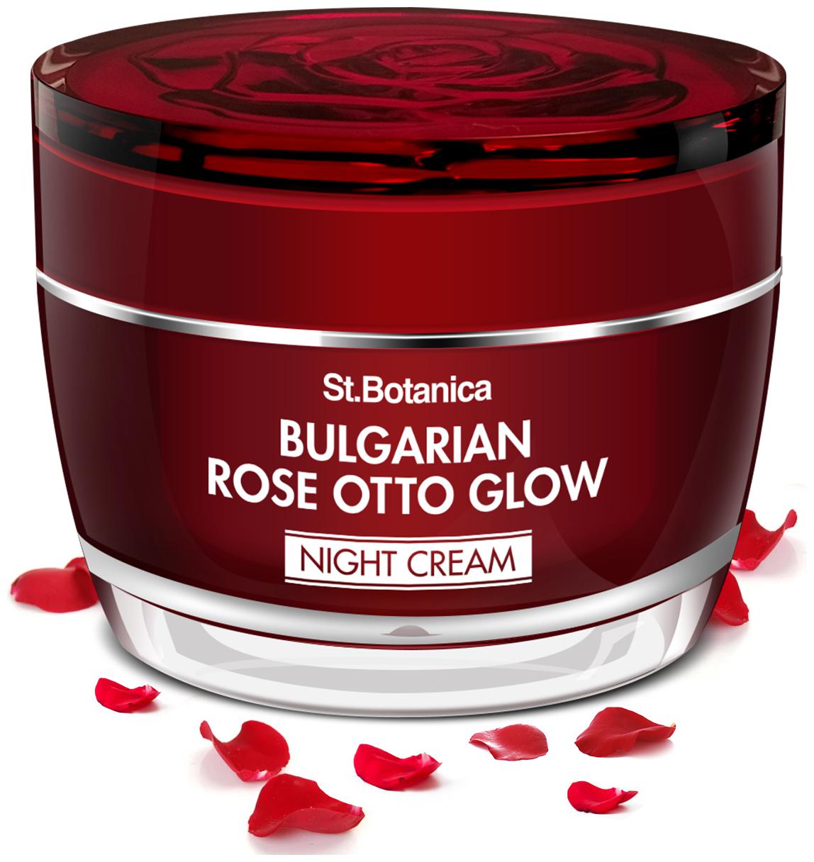 

StBotanica Bulgarian Rose Otto Glow Night Cream 50g (Pack of 1)