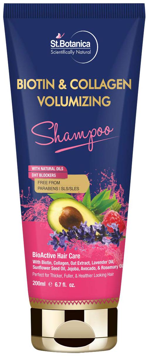 

StBotanica Biotin Collagen Volumizing Hair Shampoo 200ml (Pack of 1)