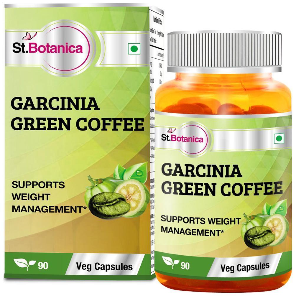 

StBotanica Garcinia Green Coffee Bean Extract - 90 Veg Capsules