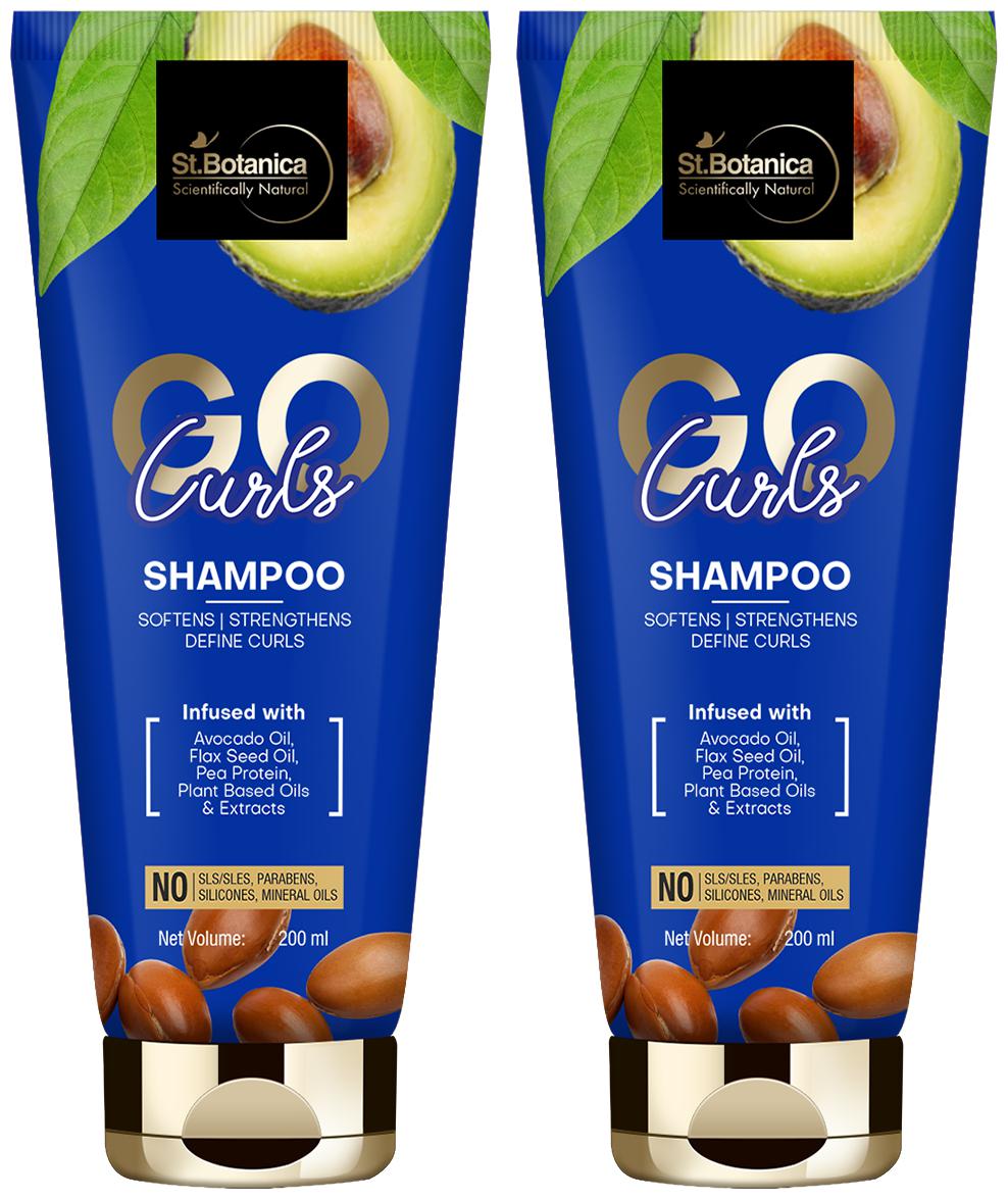

StBotanica Go Curls Hair Shampoo 200 ml (Pack Of 2)