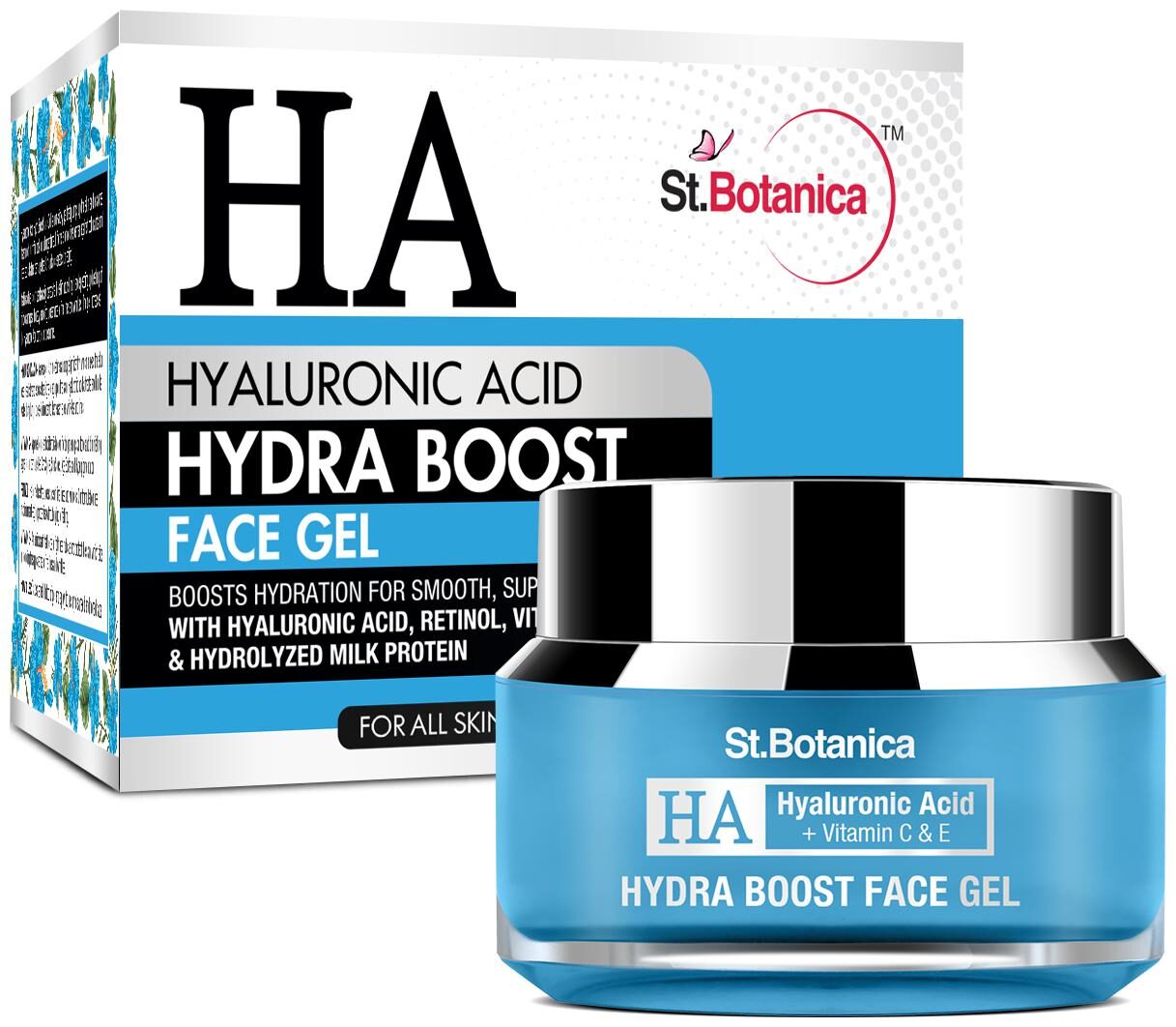 

StBotanica Hyaluronic Acid Hydra Boost Face Gel (Pack of 1)