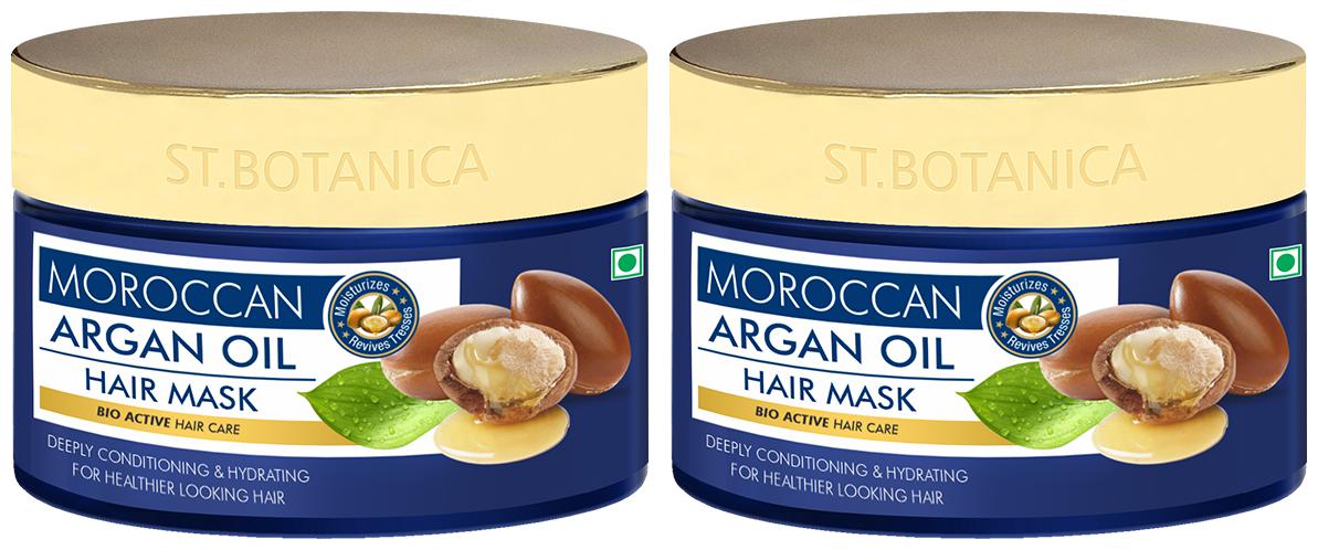 

StBotanica Moroccan Argan Hair Mask 200 ml (Pack Of 2)
