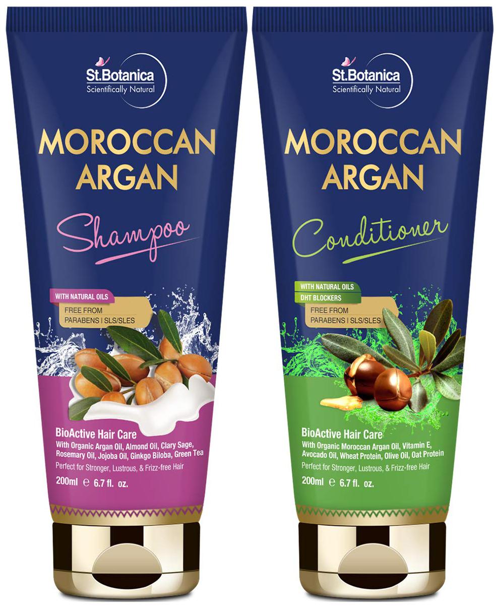 

StBotanica Moroccan Argan Hair Shampoo And Argan Hair Conditioner 200ml Each
