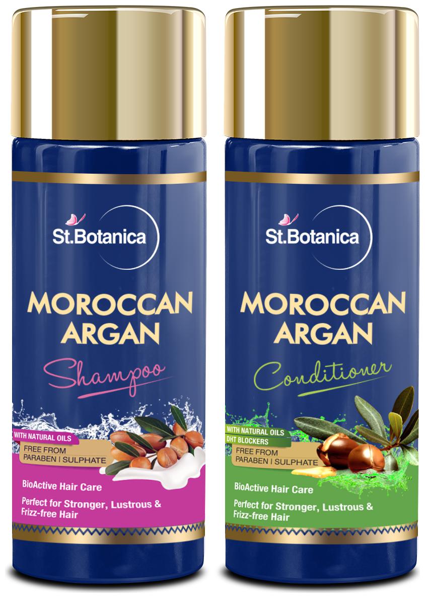 

StBotanica Moroccan Argan Hair Shampoo Argan Hair Conditioner 50ml Each pack 2