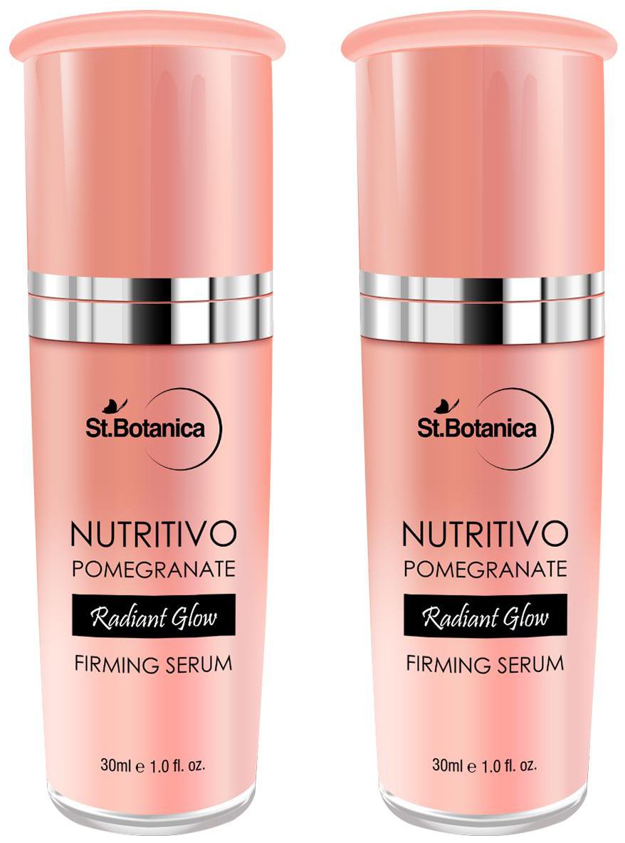 

StBotanica Nutritivo Pomegranate Radiant Glow Moisturiser Spf 30 - Brightening Nourishing Clear Complexion 60 ml each (Pack Of 2)