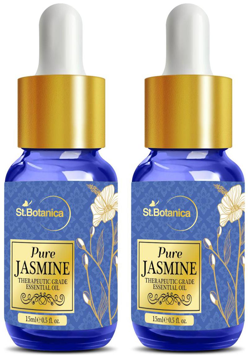 

StBotanica Pure Jasmine Essential Oil 15ml each (Pack Of 2)