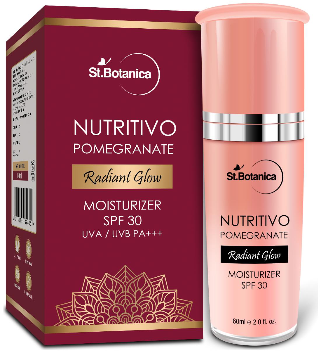 

StBotanica Pomegranate Radiant Glow Moisturiser SPF 30 - 60ml (Pack of 1)