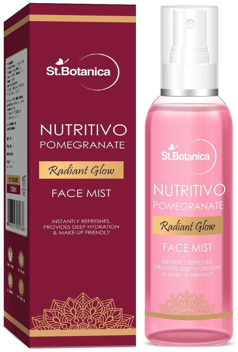 

StBotanica Pomegranate Radiant Glow Face Mist 120ml (Pack of 1)