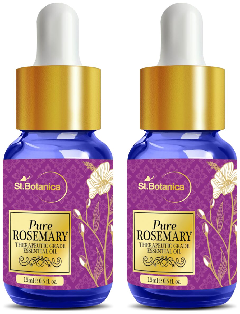

StBotanica Pure Rosemary Essential Oil 15ml (Pack Of 2)