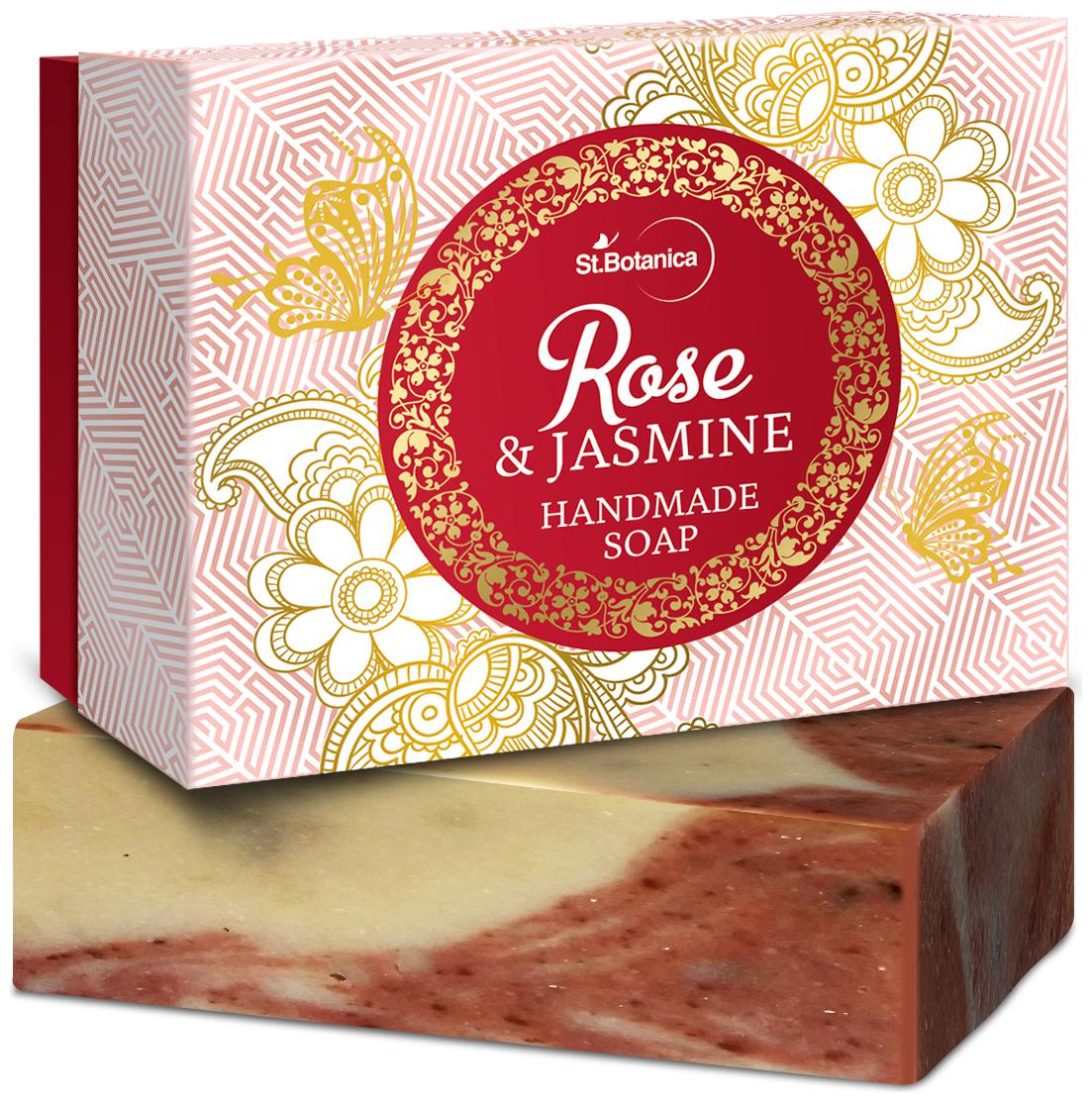 

StBotanica Rose Jasmine Handmade Luxury Soap 125g