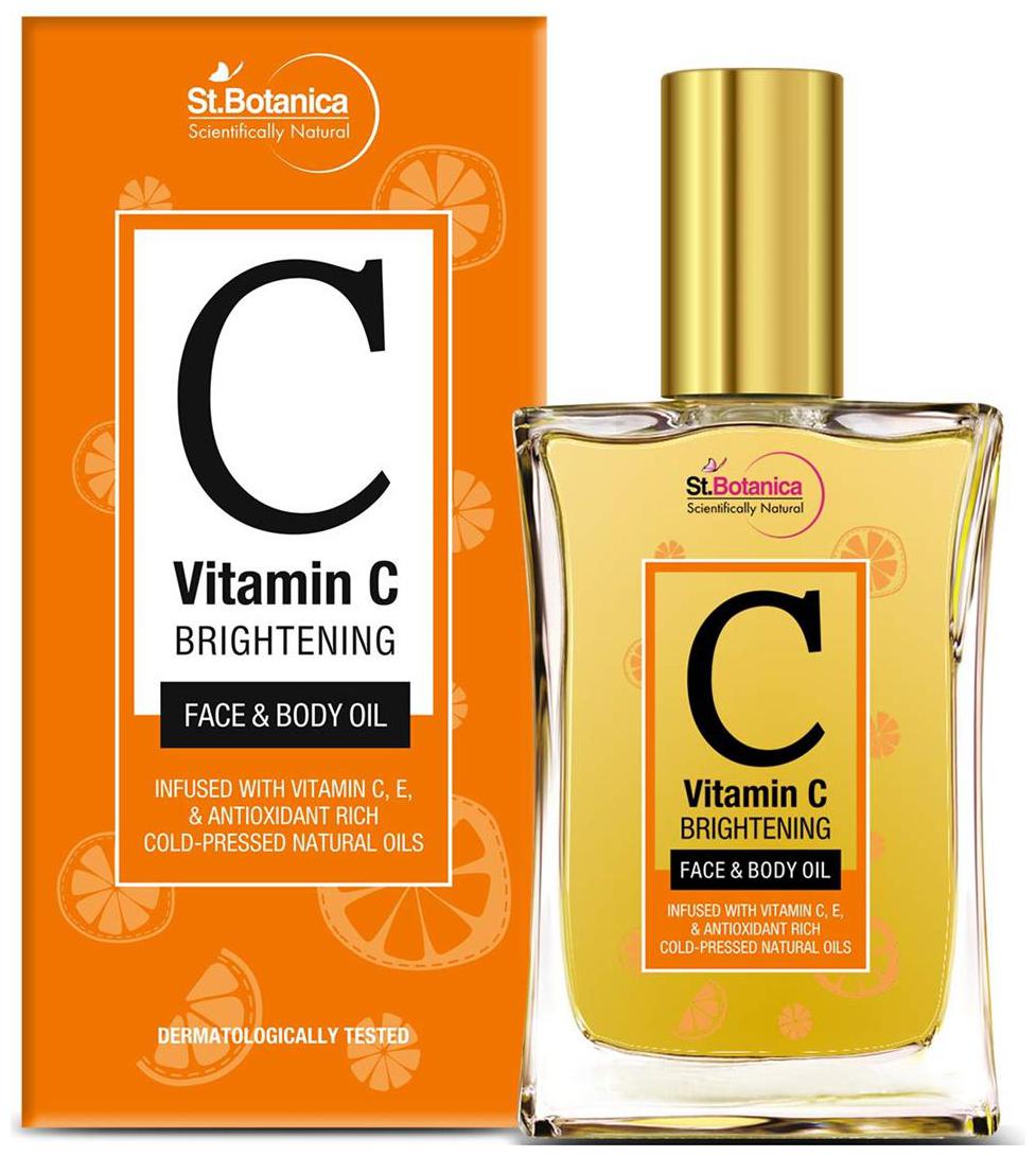 

StBotanica Vitamin C Brightening Face Body Oil 100ml