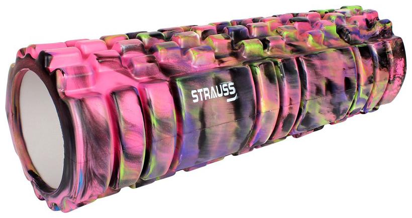

Strauss Deep Tissue Massage Foam Roller 33 cm (Pink)