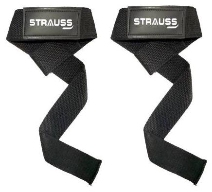 

Strauss Power Cotton Gym Support (Black)