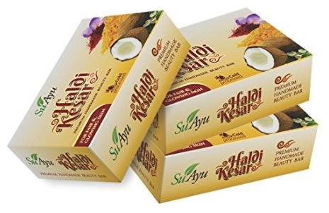 

Suayu Haldi Kesar Soap 75 g each (Pack of 3)