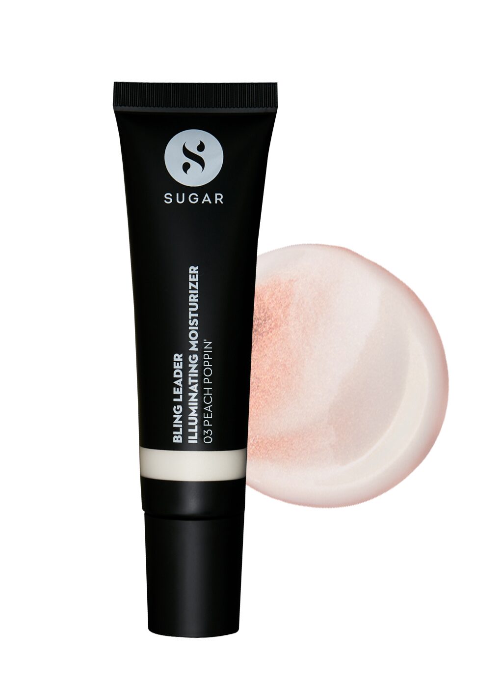

SUGAR Cosmetics Bling Leader Illuminating Moisturizer - 03 Peach Poppin - Warm peach with a pearl finish 25 ml