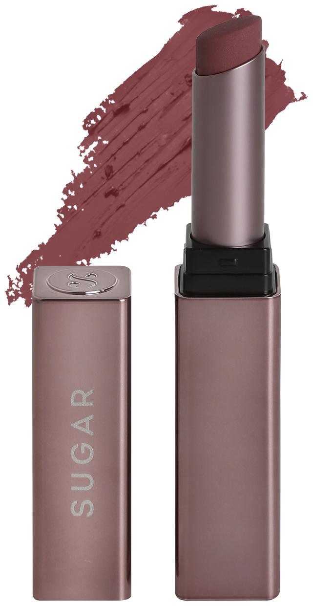 

SUGAR Cosmetics Mettle Satin Lipstick (Muave) 2 8 g