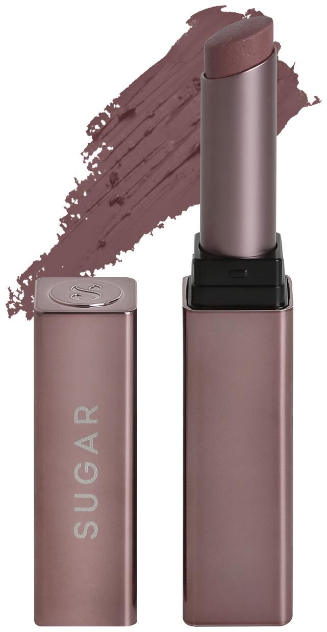 

SUGAR Cosmetics Mettle Satin Lipstick (Nude) 2 8 g