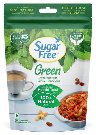 

Sugar Free green Sweetener For Calorie Conscious 200 g