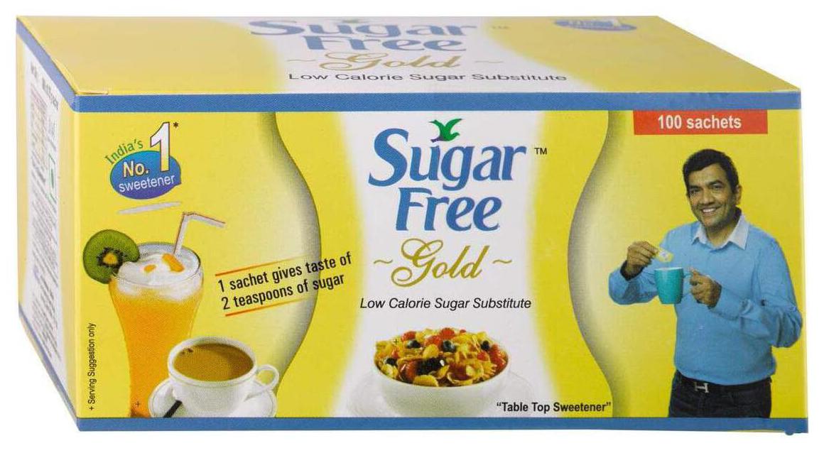 

Sugar free Gold - Sweetener Sachets 100 pcs