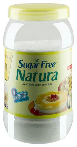 

Sugar free Natura Jar 1 kg