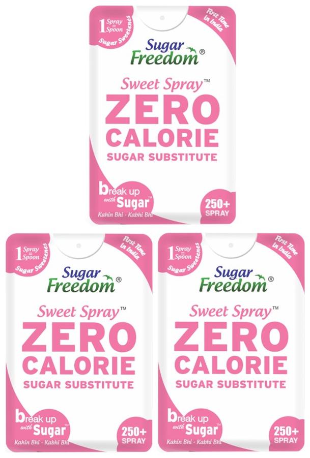 

Sugar Freedom Sugar Substitute (Natural Sweetener) 250 Servings 15 ml (Pack of 3)