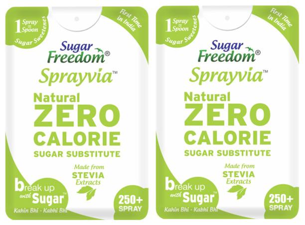 

Sugar Freedom Stevia Liquid - Stevia Spray Zero Calorie Sweetener - Stevia Leaves Extract 250 Spray 15ml (Pack of 2)