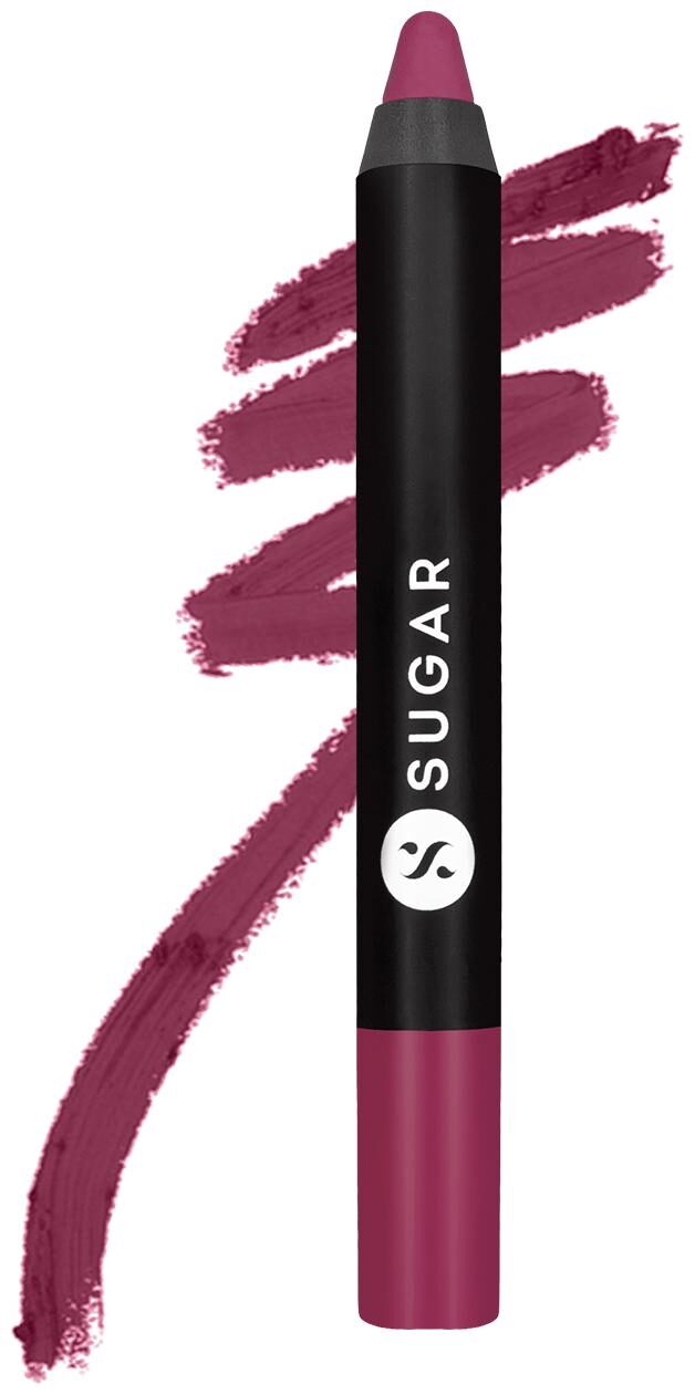 

Sugar Cosmetics Matte As Hell Crayon Lipstick - 32 Miss Rosa