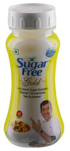 

Sugarfree Gold Jar 100 g