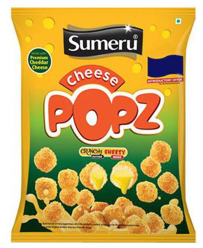 

Sumeru Cheese Popz 200 g
