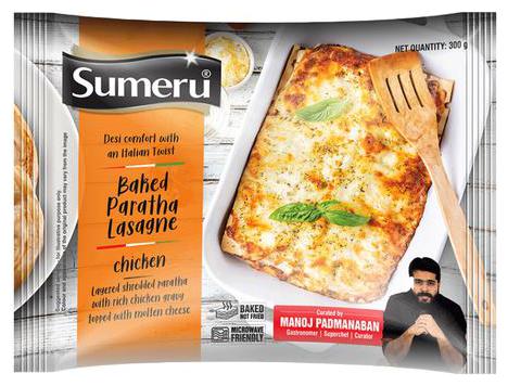 

sumeru Chicken Baked Paratha Lasagne 300 g