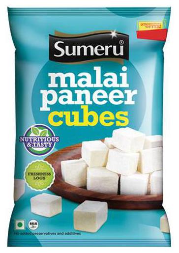 

sumeru Malai Paneer Cubes 180 g