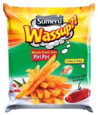 

Sumeru Masala French Fries Piri Piri 400 g